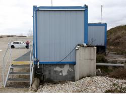 Photo Textures of Container Industrial Building